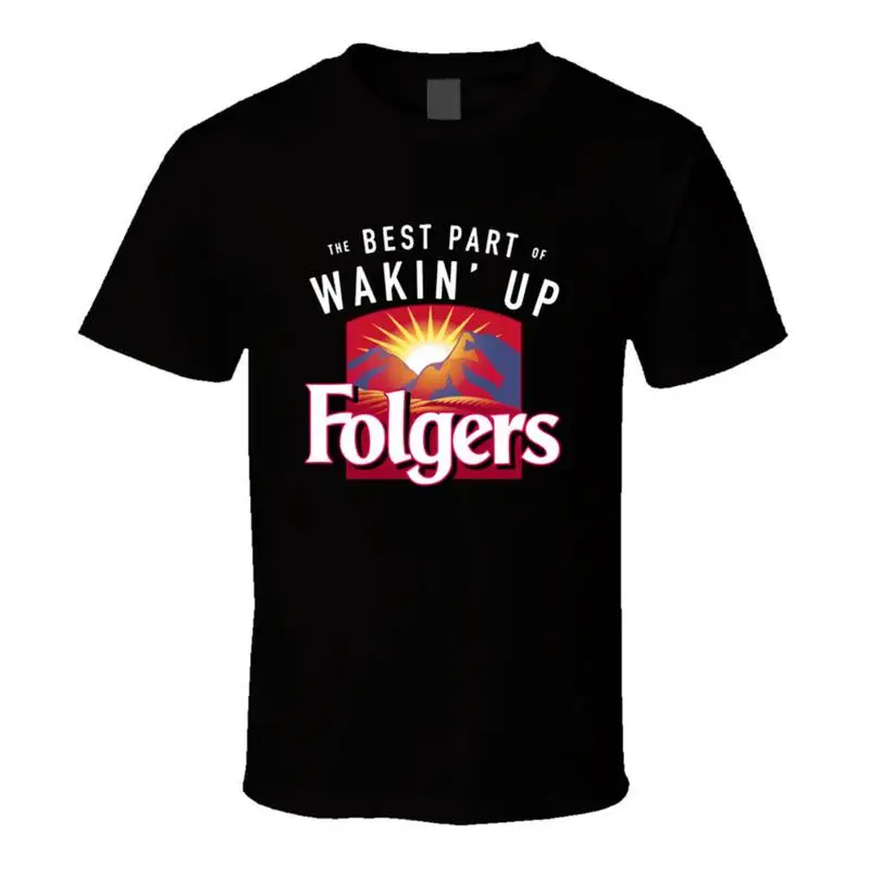 Folgers café bebida Cool Fan camiseta