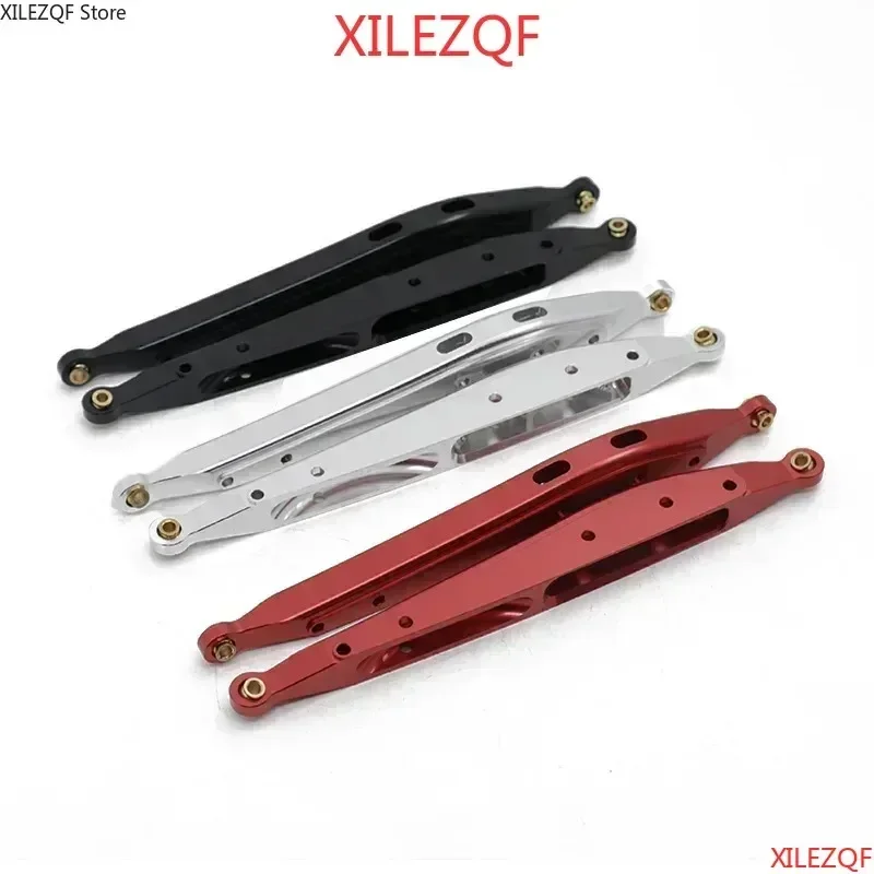 2Pcs Metal Rear Trailing Arm Swing Linkage Link Rod Pull Rod For AXIAL RBX10 Ryft 1/10 RC Crawler Upgrade Parts
