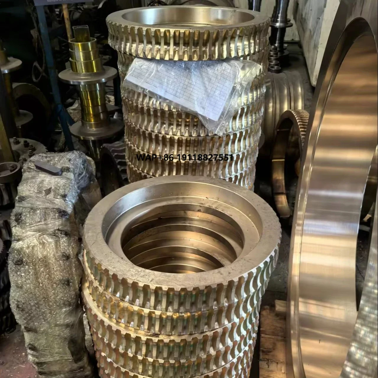 

Custom High Quality Stainless Steel Worm Gear and Worm Shaft Copper Worm Shaft Gear Brass Gear