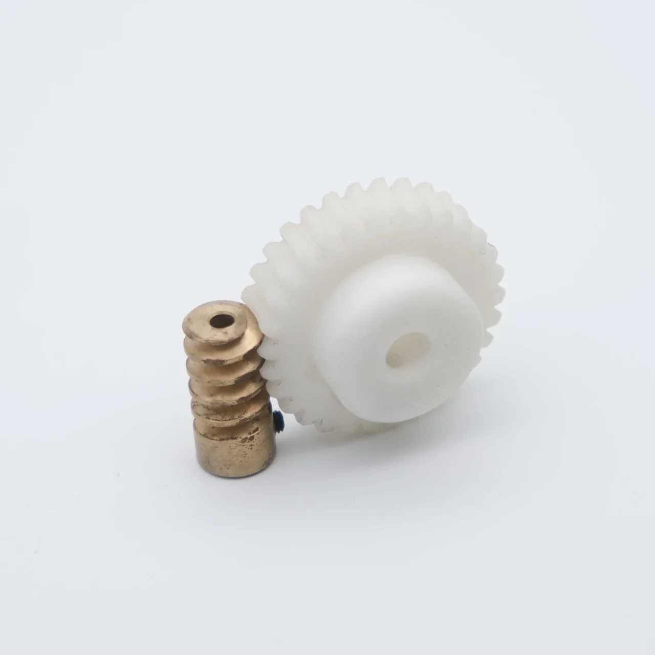 0.8M 1:40 POM Worm Reduction Gear DIY Smart Home Accessories Electronic Remote Control Electronic Lock Gear