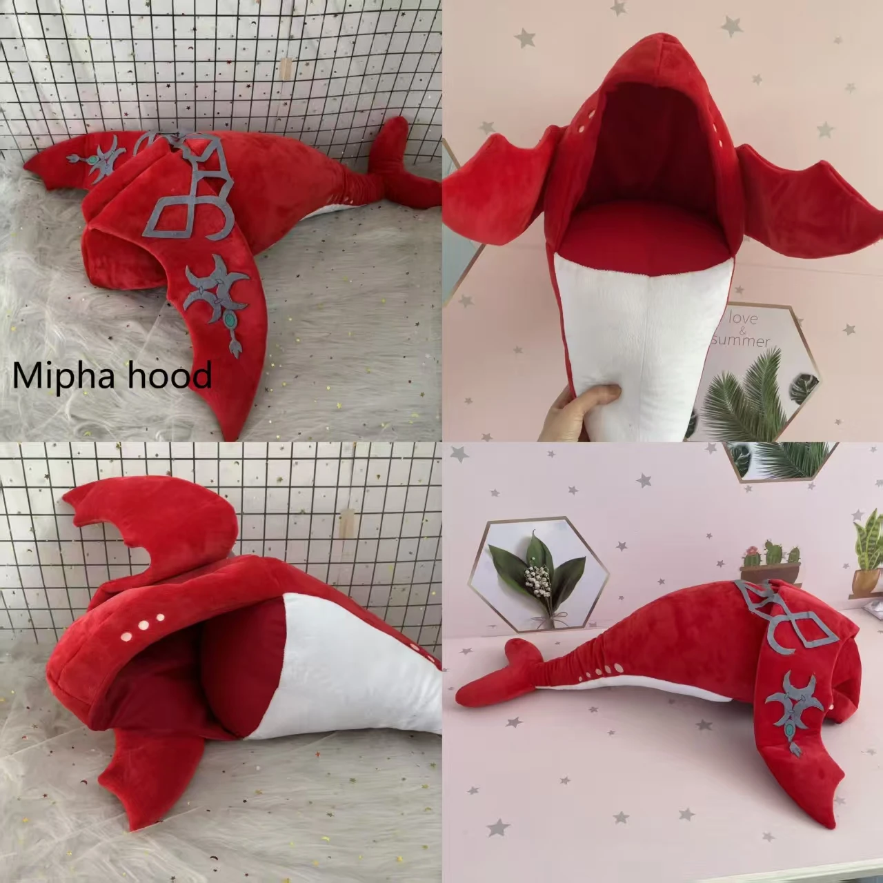 

Новая игровая периферия Legend of Zelda M유 Hats Головные уборы с капюшоном Хэллоуин Косплей Реквизит Забавная вечеринка Плюшевая игрушка Подушка для объятий Подарки