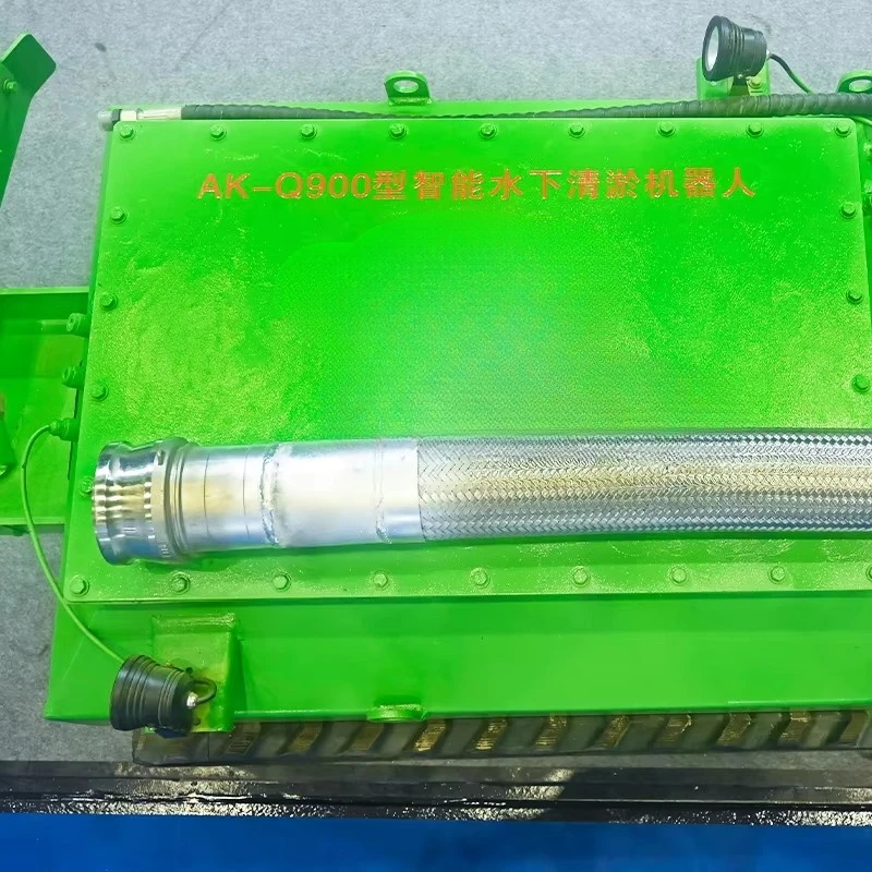 Kontinuierlicher Betrieb, Abflussreinigungsmaschine, Unterwasserbagger-Reinigungsroboter mit leistungsstarker Absaugung für Schlamm- und Schlammentfernung