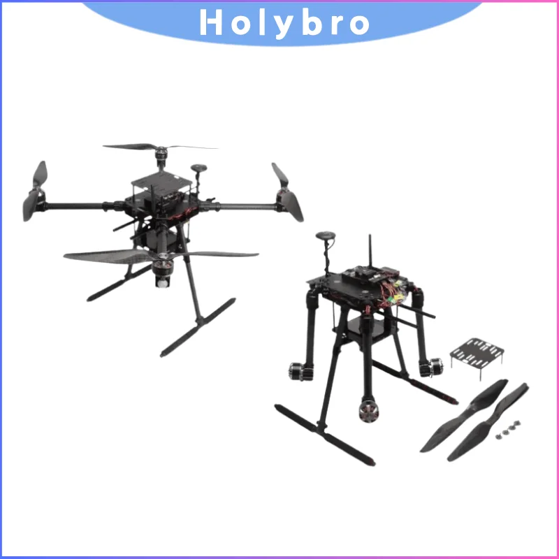 

Комплект для разработки Holybro X650 с полетным контроллером Pixhawk 6C, GPS-телеметрией M10 для БПЛА и FPV-дронов, поддерживает PX4 ArduPilot