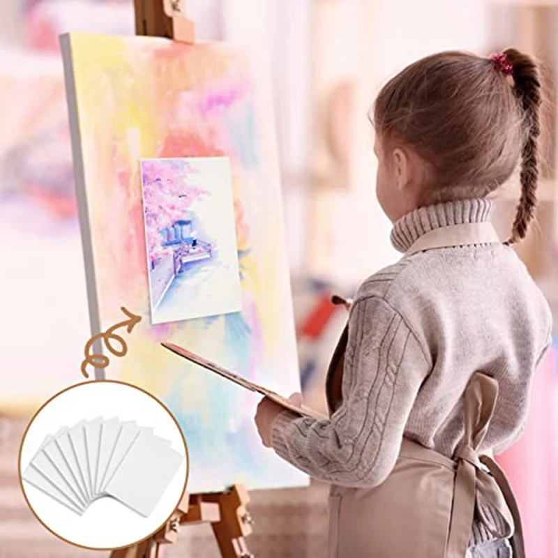 1Set Watercolor Paper Bulk 300GSM White Water Color Paper For Kids Child Adults Artists Drawing(5 X 7 Inch)