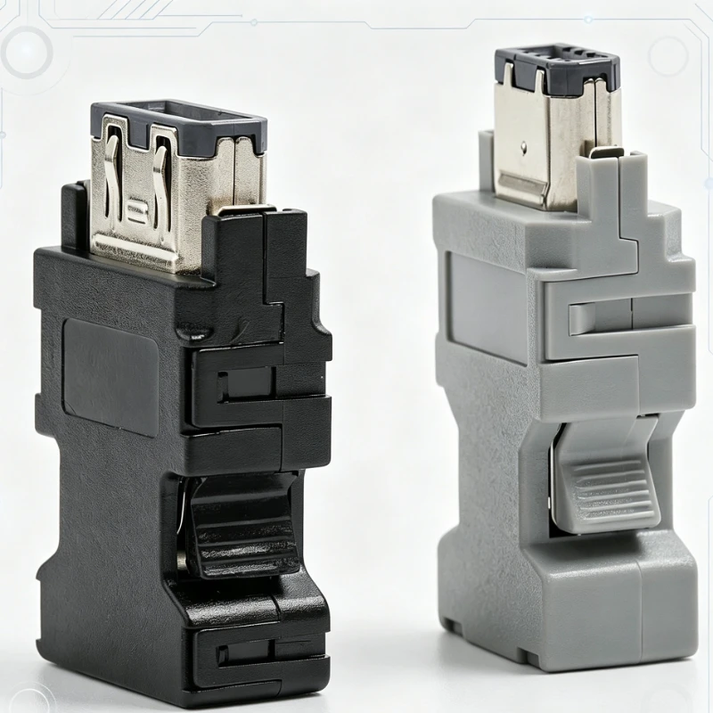 SM-6P Connector 1394 Encoder Plug 2Pcs Compatible with Yaskawa Panasonic Delta Servo Driver Plug-in Connectors for 16-28AWG Wire