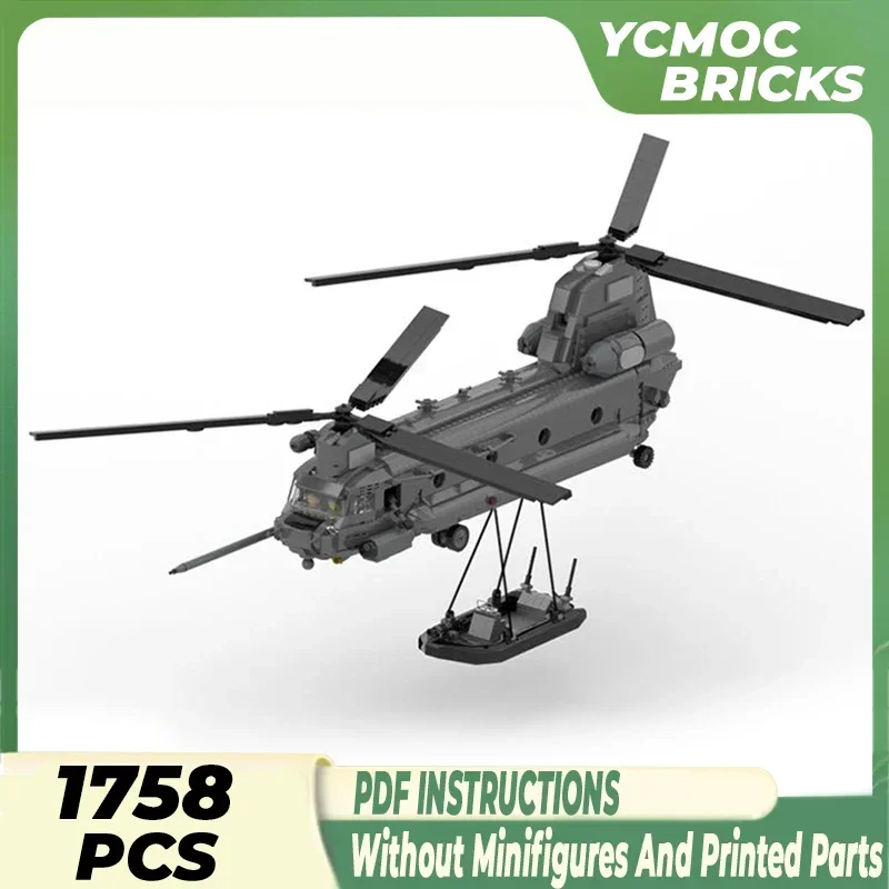 Military Series Model Moc Building Bricks Special Ops Helicopter Technology Modular Blocks Gift Christmas Toys DIY Sets Assembly