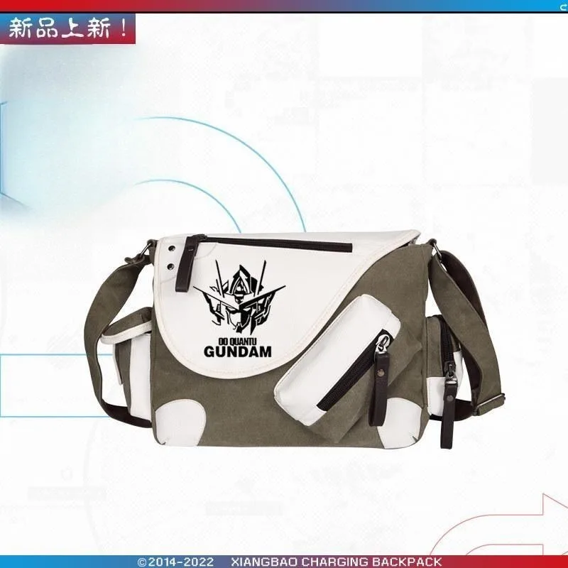 Obile Suit Gundam Anime Randapparatuur Heren en Dames Casual Mode Persoonlijkheid Veelzijdige Student Crossbody Schouderrugzak