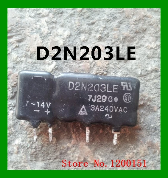 

D2N203LE 3A 220V 7-14V старые модули