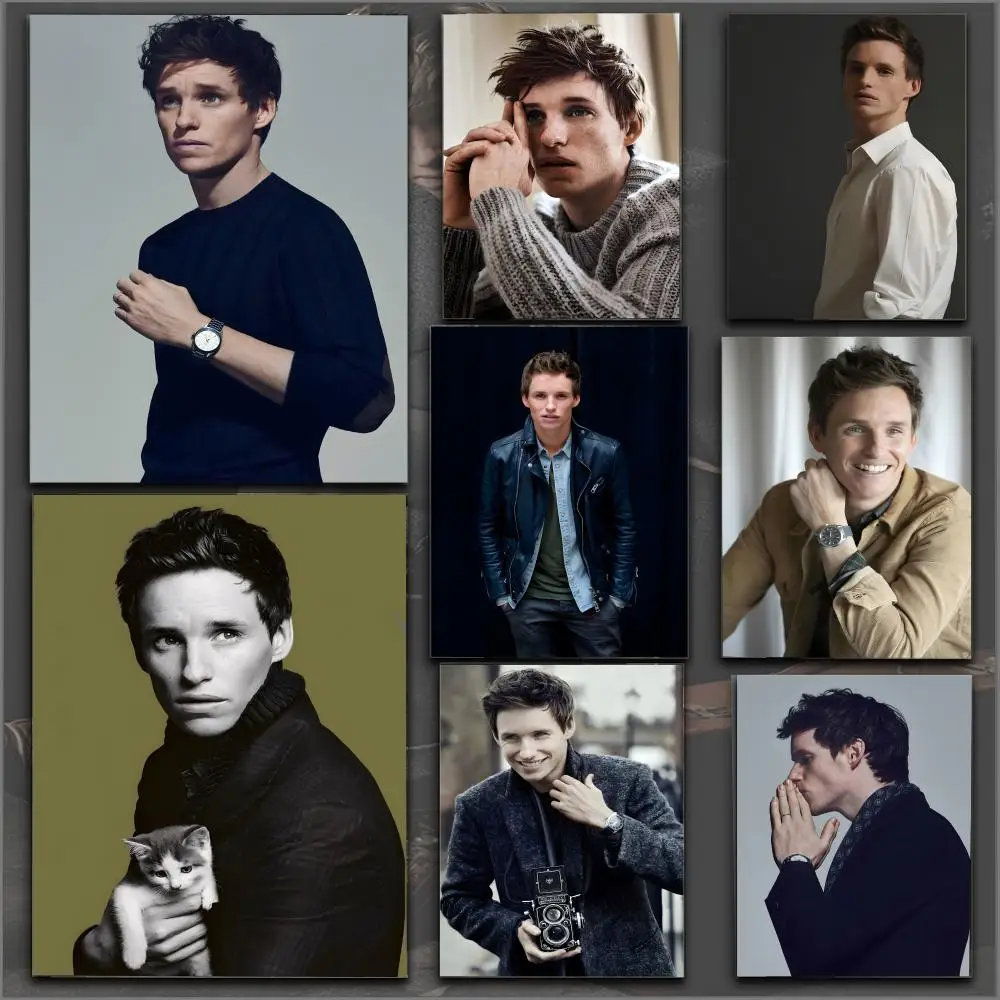 Eddie Redmayne Poster Durable HD PVC Wall Art - Waterproof Soundproof For Home Office Bar