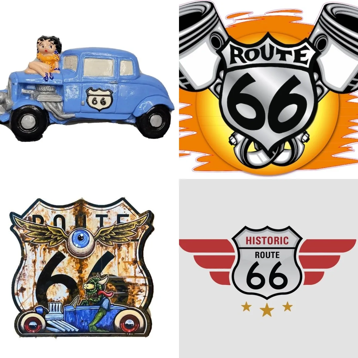 Виниловая наклейка № 66 ratrod с высечкой, водонепроницаемые наружные бамперы для гитары, грузовика, окна, защита от царапин, Внешние детали, внешний декор