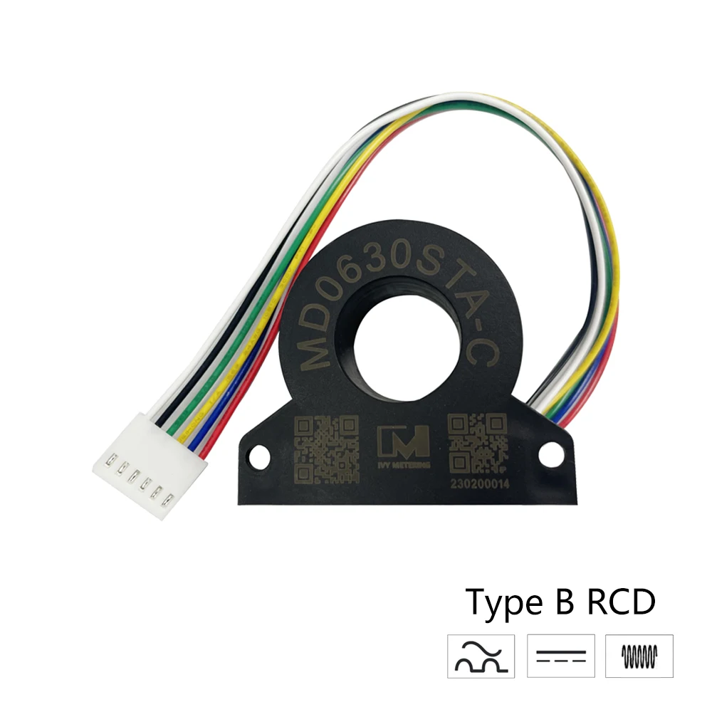 MD0630STA-C IEC Certified Internal RCD AC 30mA DC 6mA RCMU Sensor Type B Leakage Detector