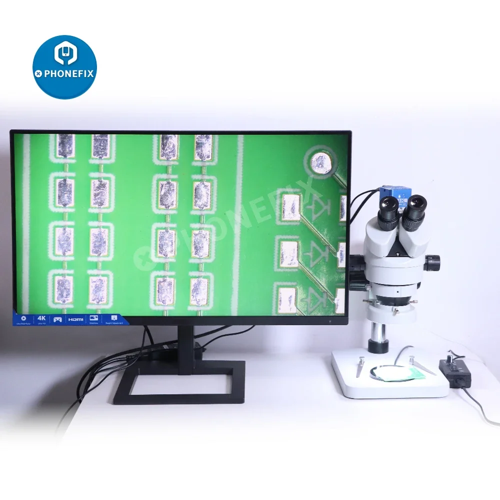 Imagem -06 - Brilho Ajustável Microscópio Anel Led Inferior Fonte de Luz Backlight Iluminador para Microscópio Trinocular Eliminar Sombra