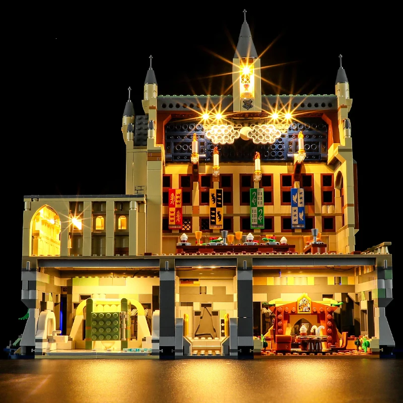 DIY LED Light Kit For LEGO 76435 Castle The Great Hall (Only LED Light,Without Blocks Model)