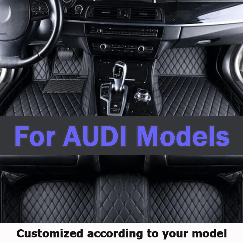 Car Floor Mats For AUDI A4 Avant A8 D3 A8 L TT 8N TT 8J Q2 Q7 4M Q7 4L Car Accessories