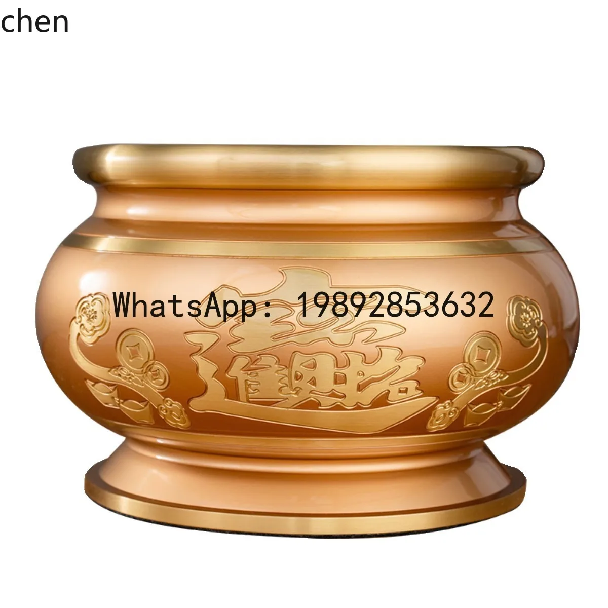 Pure Copper Buddhist Supplies Collection Offering Supplies Buddha Cup Fruit Plate Vase