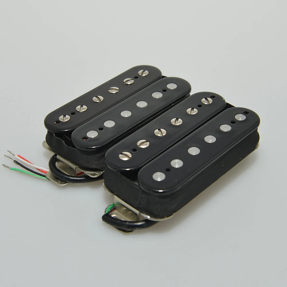 Pastillas Alnico V Humbucker, Color negro, cebra