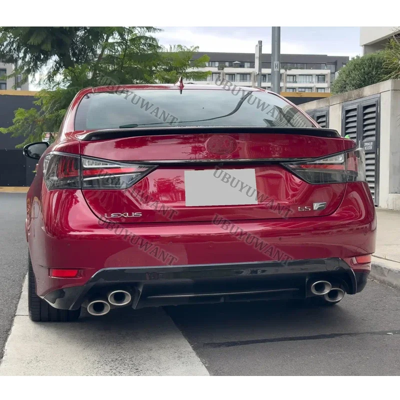 For LEXUS GS GS350 GS300 GS450 2013 - 2016 ABS Rear Trunk Boot Lid Car Spoiler Ducktail Lip Wing - view 5
