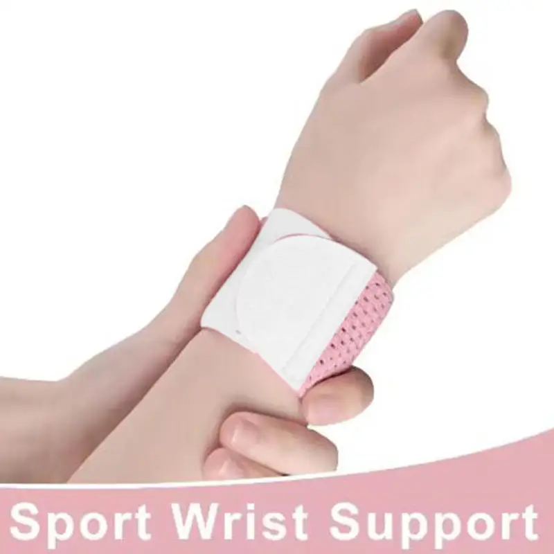 Wristband Wrapping Compression Sports Elastic Adjustable Wrist Guard Support Basketball Weight Training Wrist Wraps view 5
