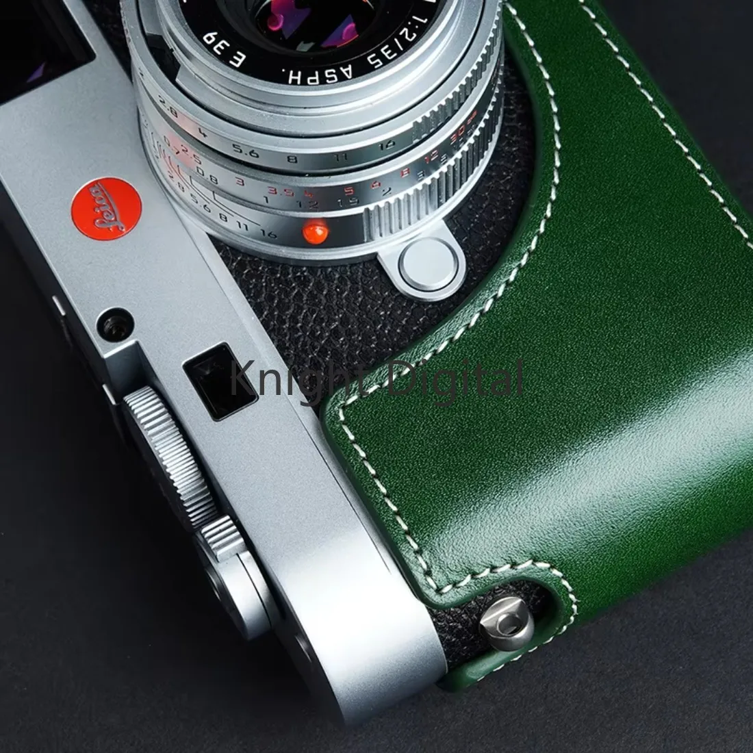 하프 바디 백 하단 커버 Leica M11 오픈 배터리 디자인 보호 슬리브 수제 용 새 정품 가죽 사진 카메라 케이스