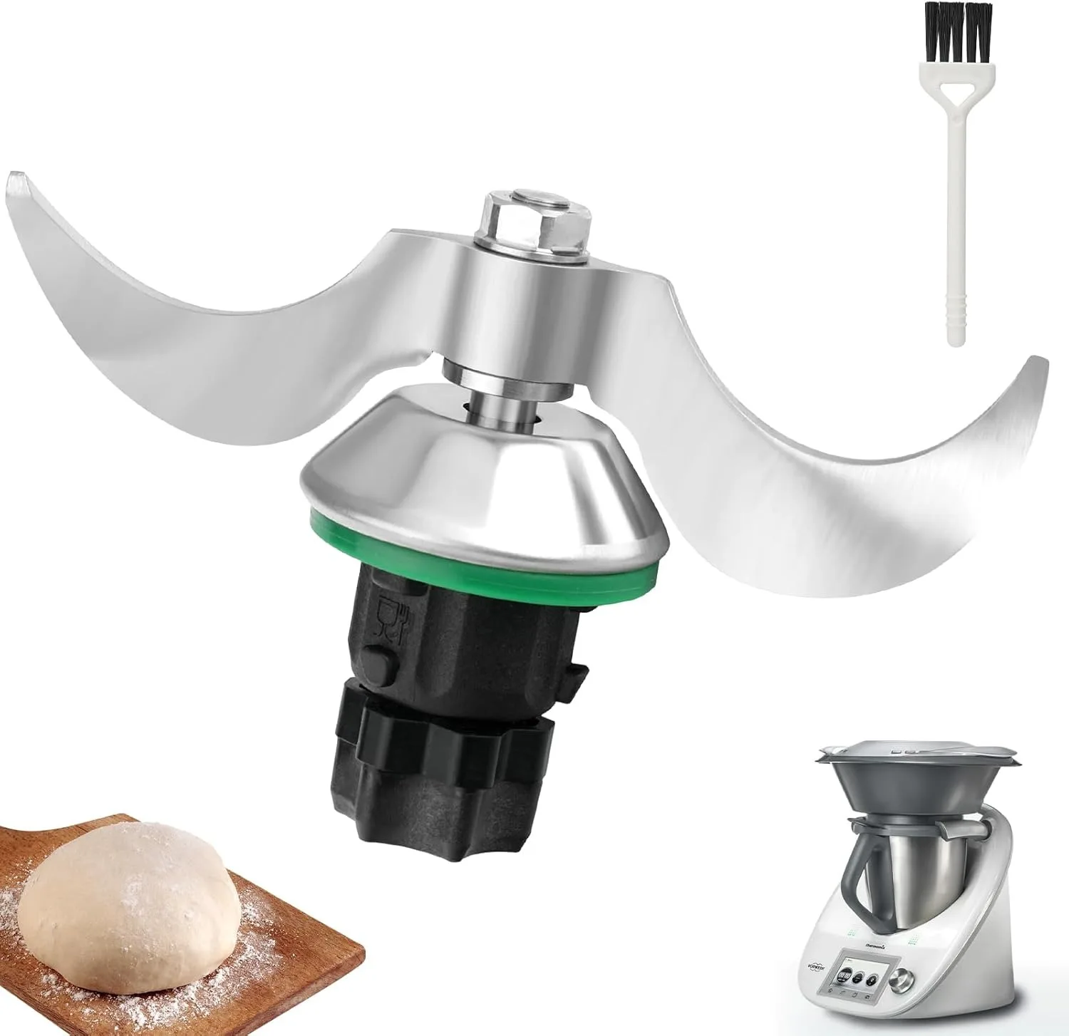 Universal Mixing Knife for Vorwerk Thermomix TM5 & TM6 – Dough & Paste Blade