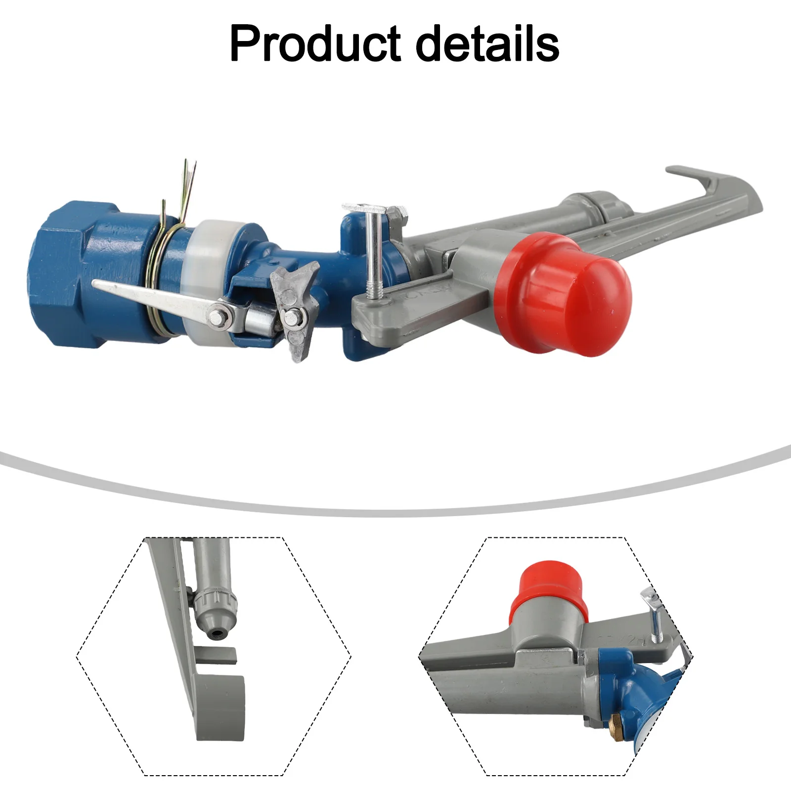 M Large for impact Area Adjustable Lawn Sprinkler Spray Large for impact Area Wide Coverage Efficient And Long for service Life