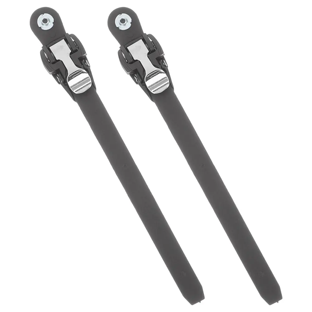 

2Pcs Roller Skate Buckle Strap PVC Durable Fixing Shoes Accessories Replaceable Black Child Size Adjustable Lightweight Portable