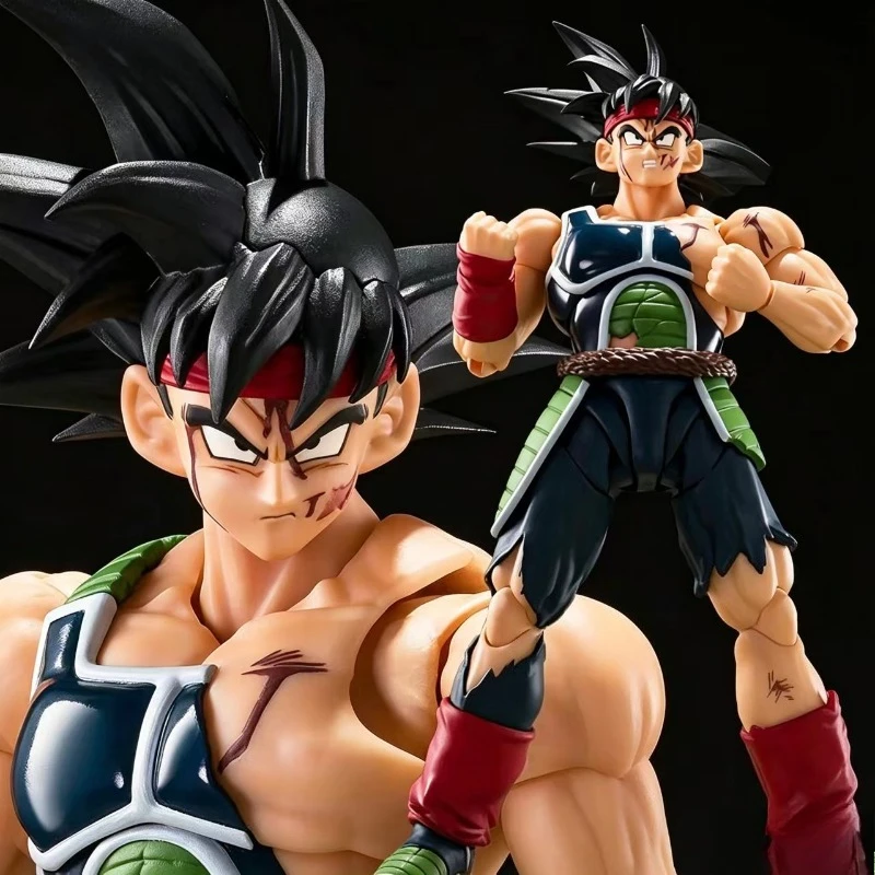 В наличии! Оригинальные фигурки Bandai S.H.Figuarts Dragon Ball Z с боевыми повреждениями: Бардок, отец Гоку. Аниме-фигурки, модели, игрушки.