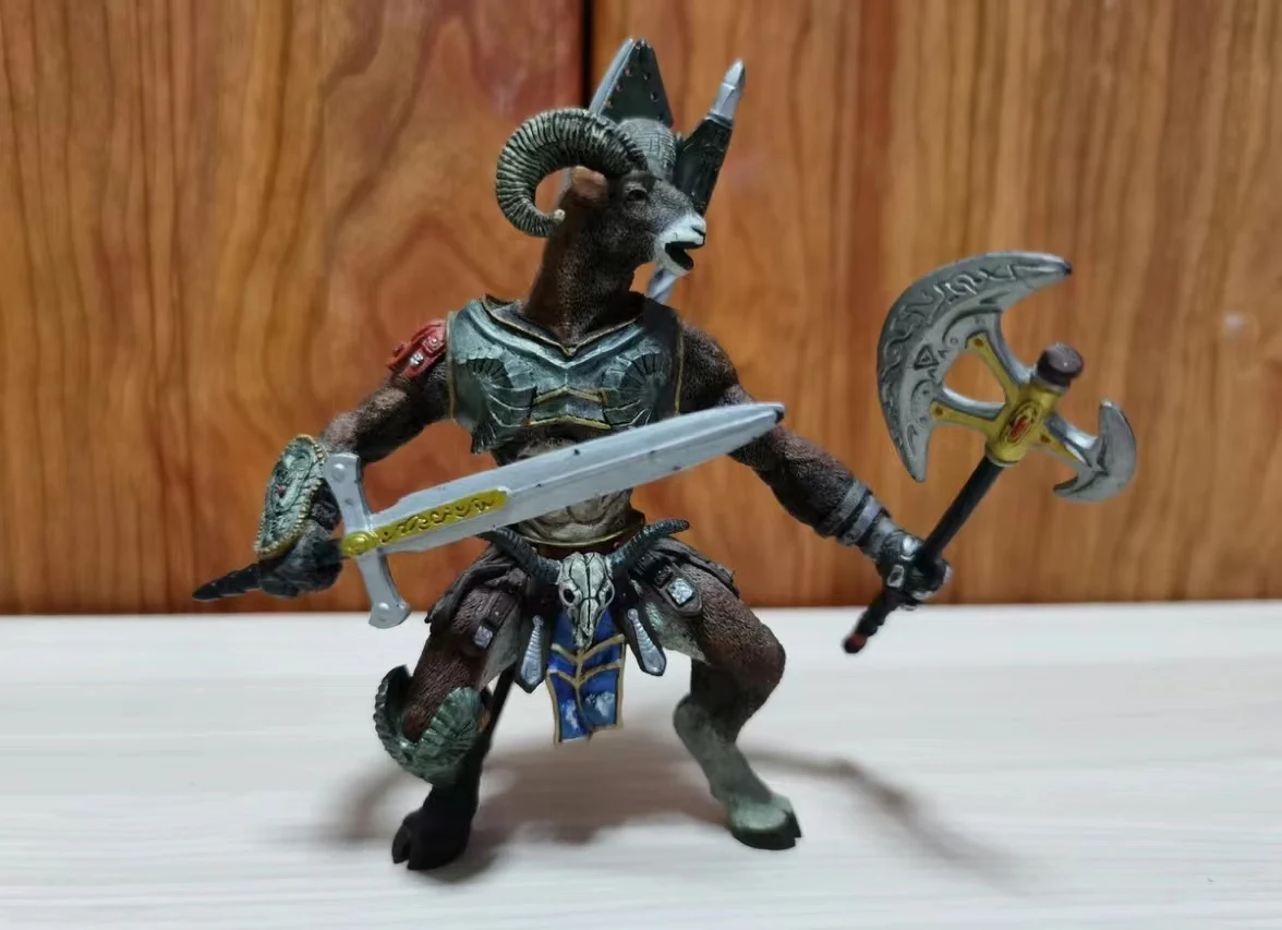 

Pvc figure model toy goat Antelope Warrior out of print super rare