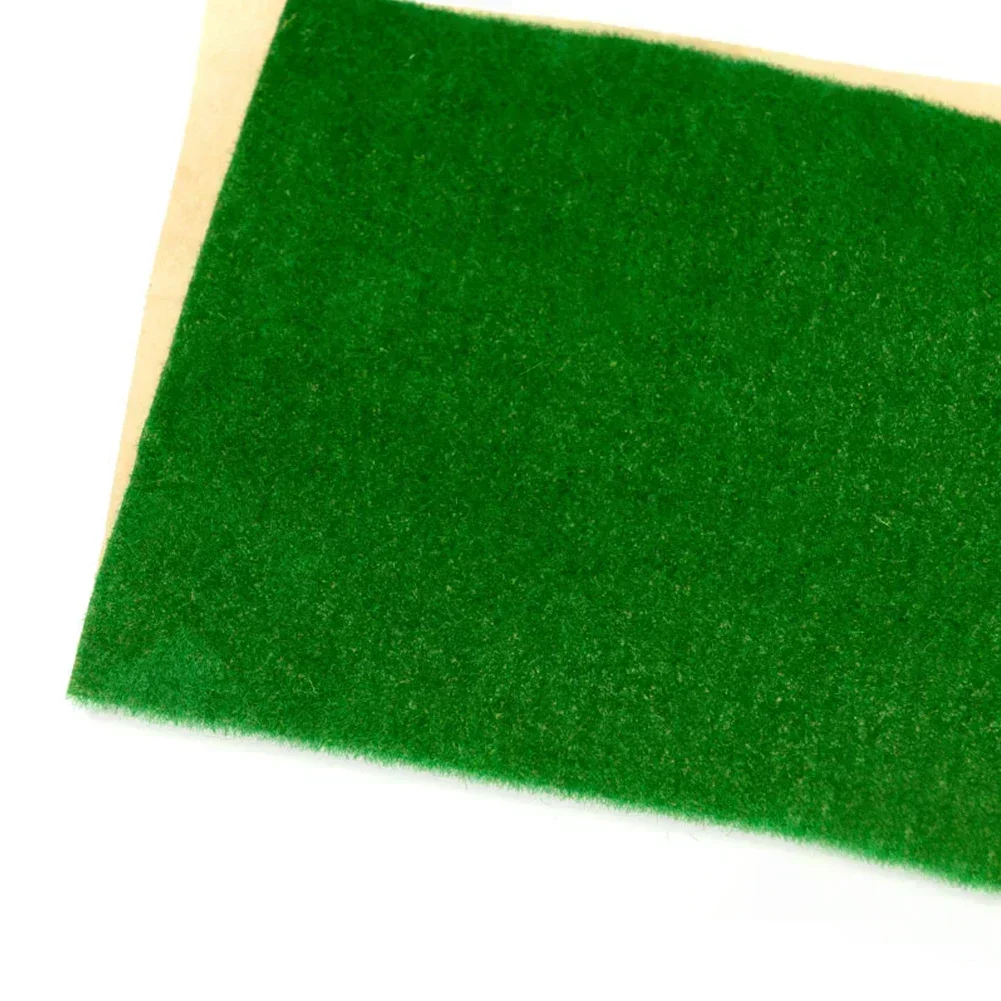 35x100cm Artificial Grass Mat Layout Train Railway Artificial Lawn Carpet Model Grass Mat Turf 3D Landscape Grass Mat Garden Dec