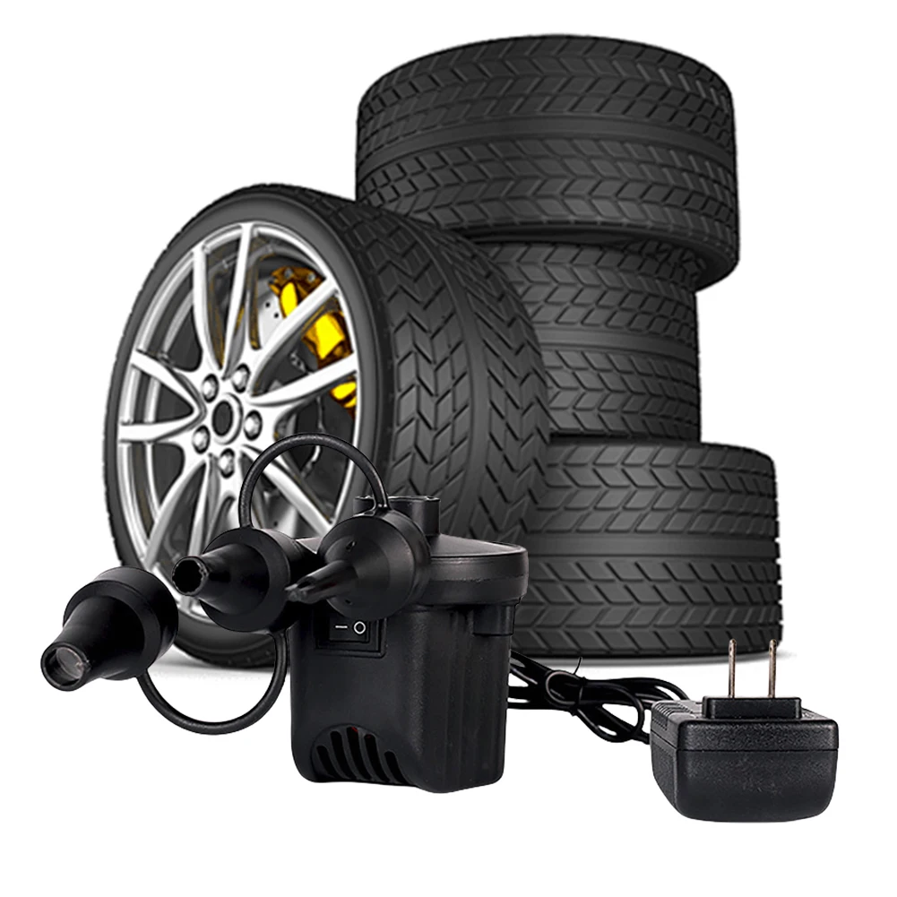 

3001PSI Car Electric Pump Rechargeable Electric Ball Inflator Low Noise Pocket Mini Tire Pump for Home Car Use