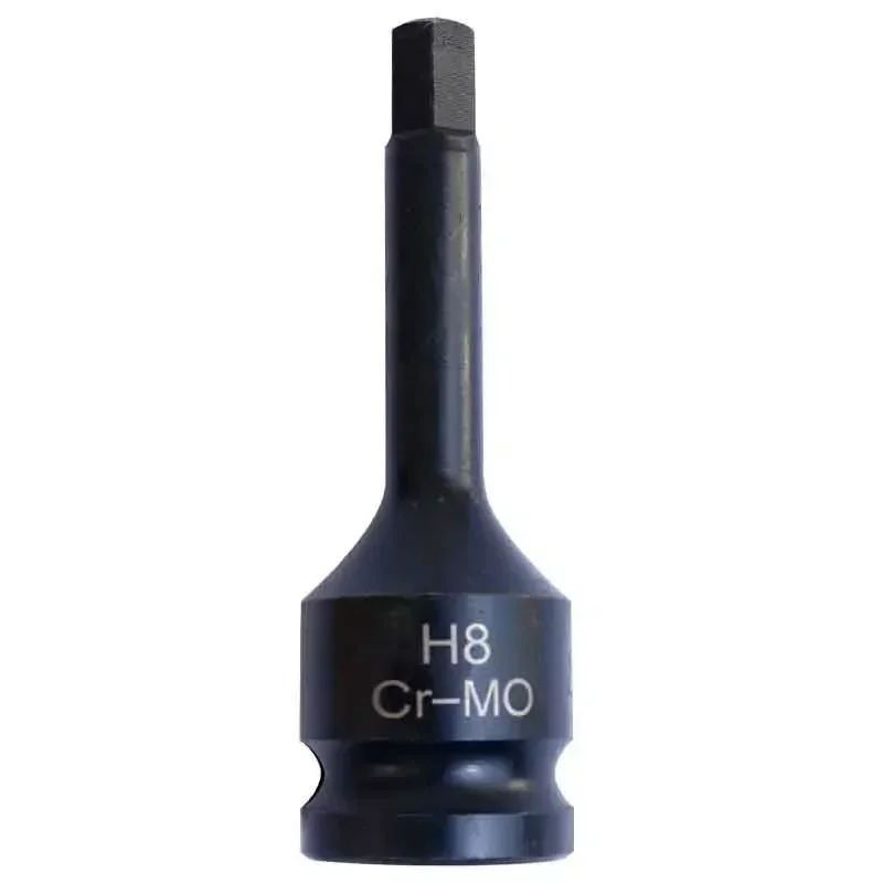 1/2 Inch Impact Hex Socket Bit 78mm Long H16-H22 Allen Key Wrench Head For Power Tool Hexagon Screwdriver Bits Head