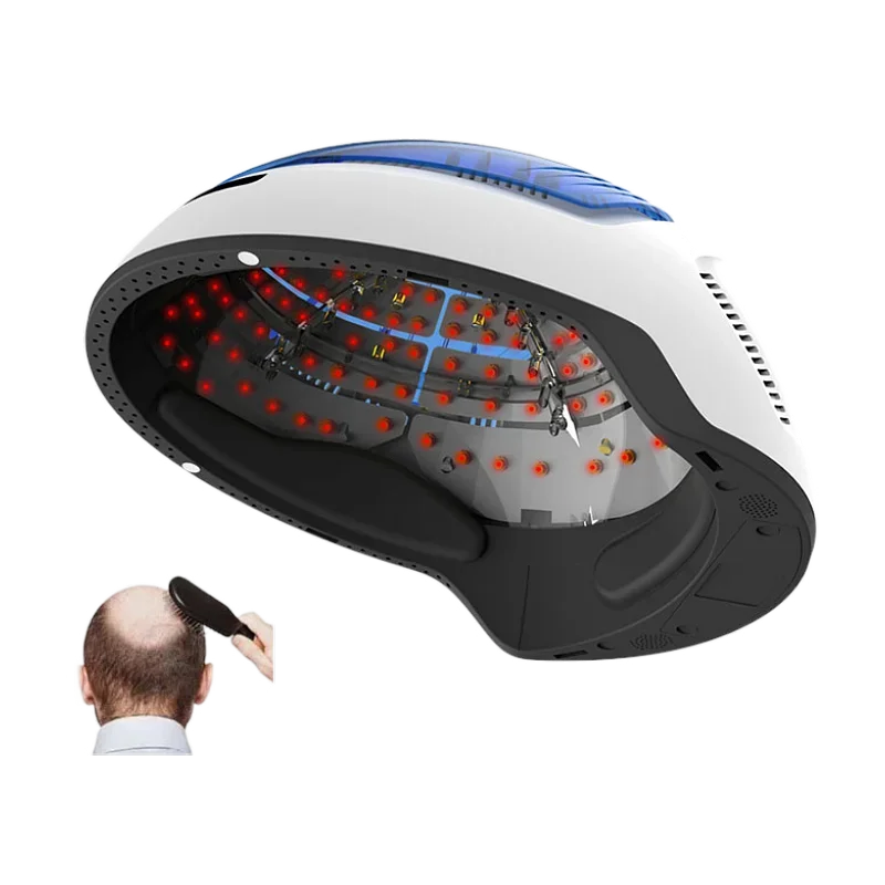 Kernel KN-8000B High-end USA 510K cleared  diode helmet hair loss treatment  therapy hair growth  helmet