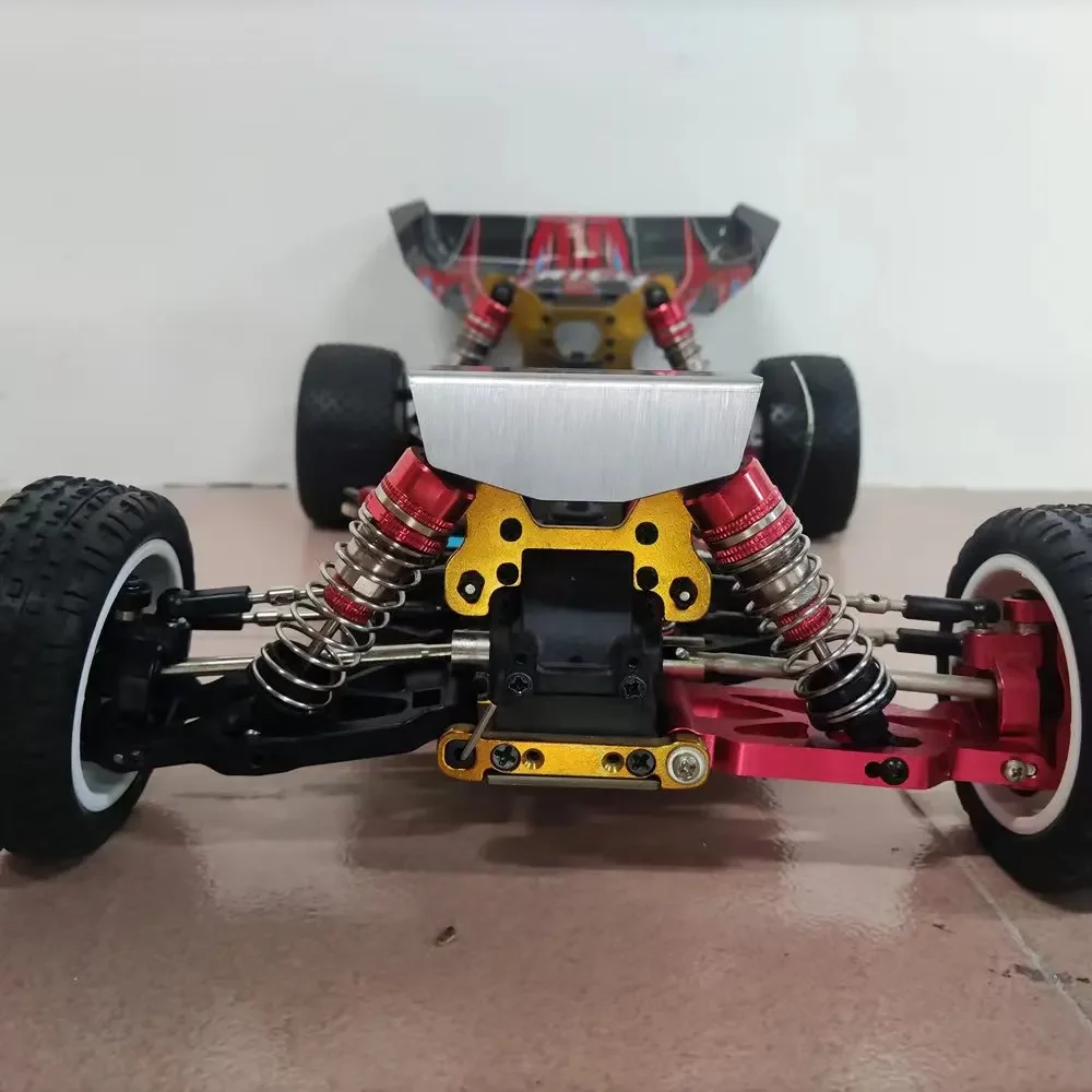 โลหะโช้คอัพป้องกัน Shock Tower เกราะสําหรับ 1/8 1/10 ARRMA Typhon Kyosho MP10 XRAY XB4 Hobao HSP Wltoys 144001