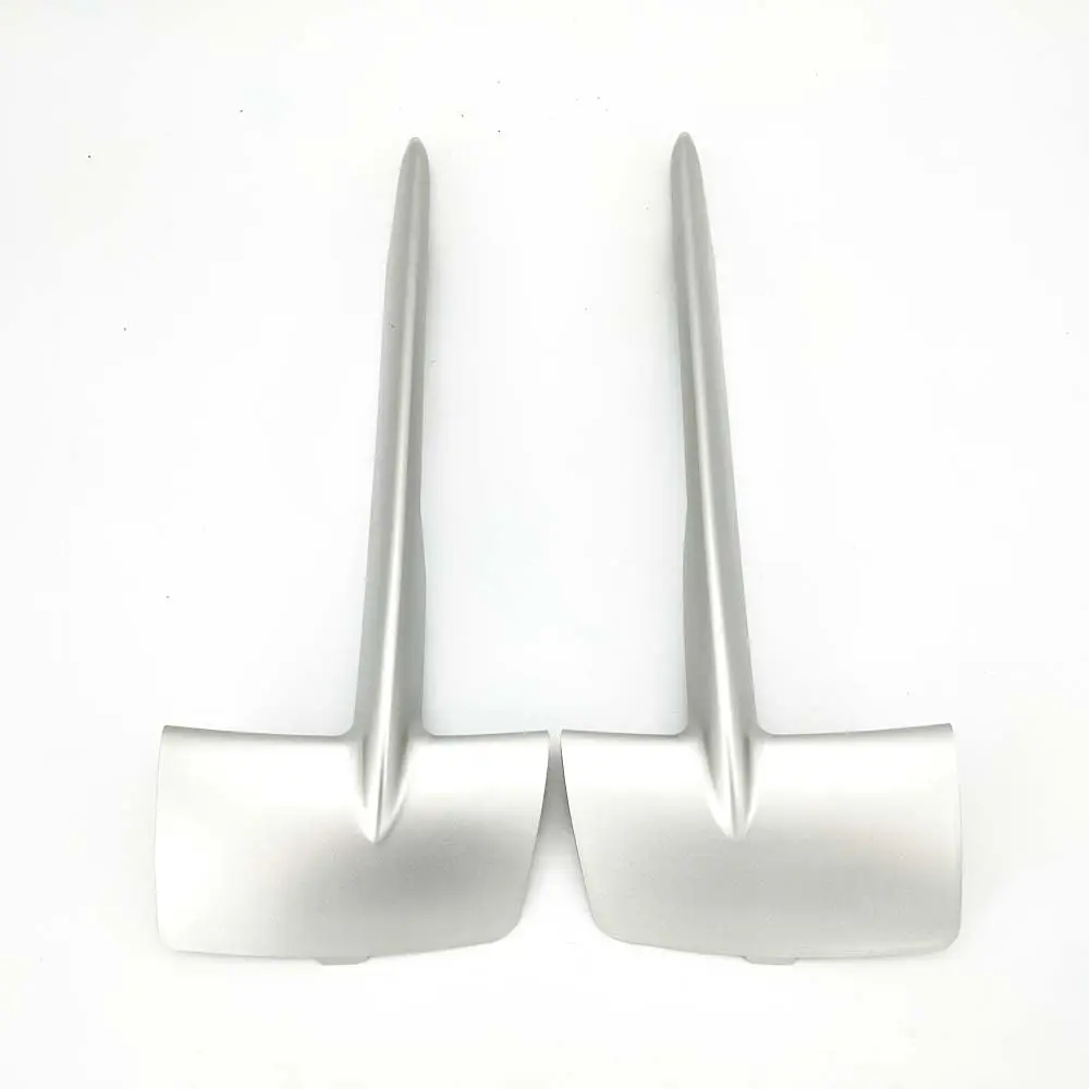 زوج المصد الأمامي شواء مصبغة مجموعة صب لسيارات BMW X5 F15 2014-2017 فضي