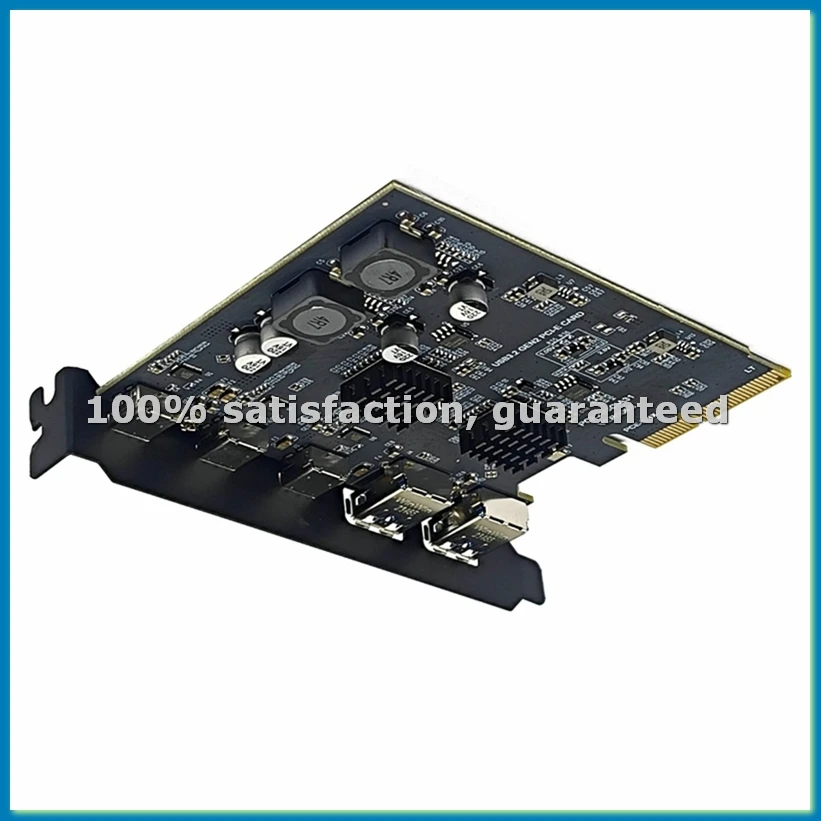 pci-express-x4-3ポートtype-c-2ポートusb32-gen2-10gbpsアダプター-asm3142-vl822チップ搭載-pcie-usb拡張カード-a82z