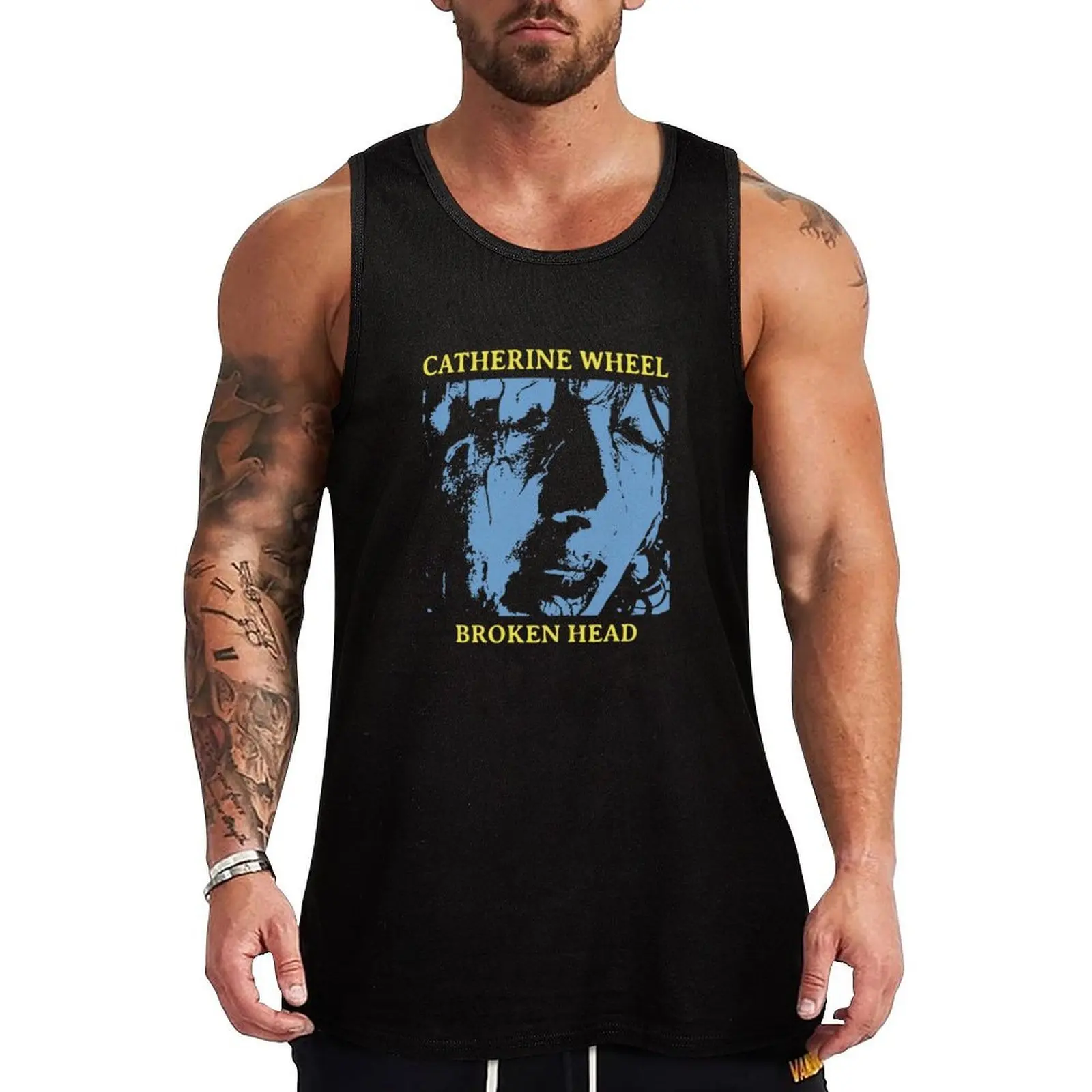 Catherine wheel broken head Tank Top Dry Fit Tank Top Moisture Wicking Sports Sleeveless