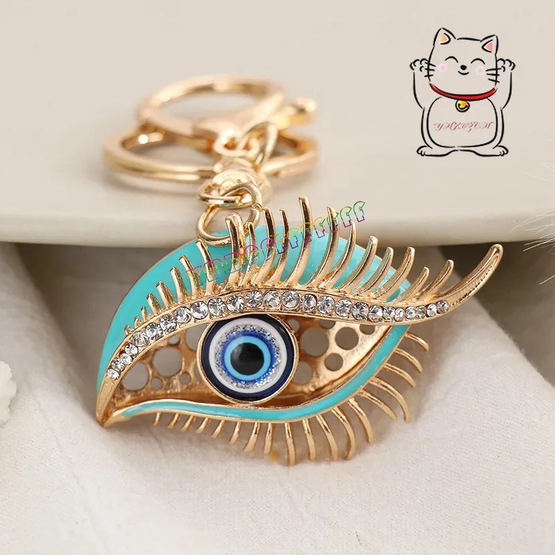 

CyNovelty Anime Devil Blue Eyes Cosplay Bag Pendant Keychain Metal Accessories Perfectionism Halloween Gift