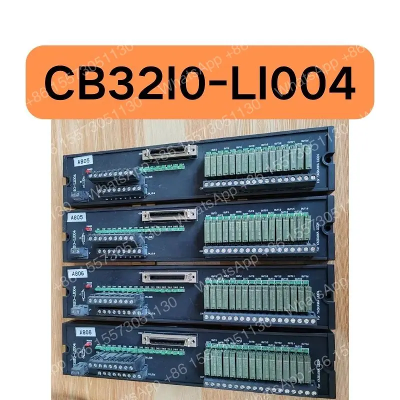 The second-hand CB32I0-LI004 terminal block tested OK and its function is intact