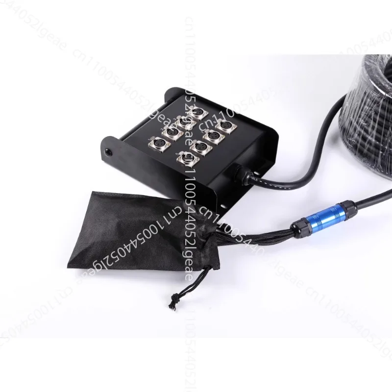 

8/12/16/24 channel stage audio cable box signal cable box signal cable multi-core plug and socket wire;