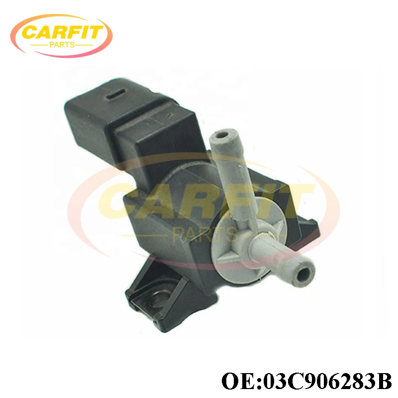 New OEM 03C906283B Turbo Boost Pressure Solenoid Valve For VW Golf Passat Polo Scirocco Sharan Tiguan Touran 1.4TSI Auto Parts