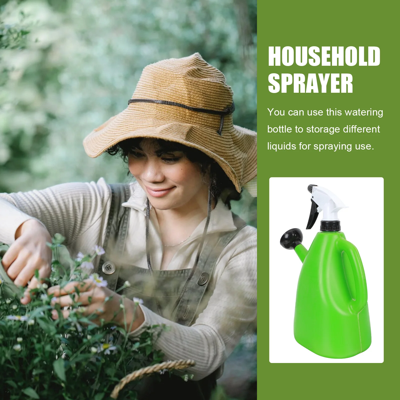 

1Pcs Sprayer Water Bottle for Flower Plants Misting Houseplants Garden Home Use Mini Watering Can Portable Plastic Mist Spray