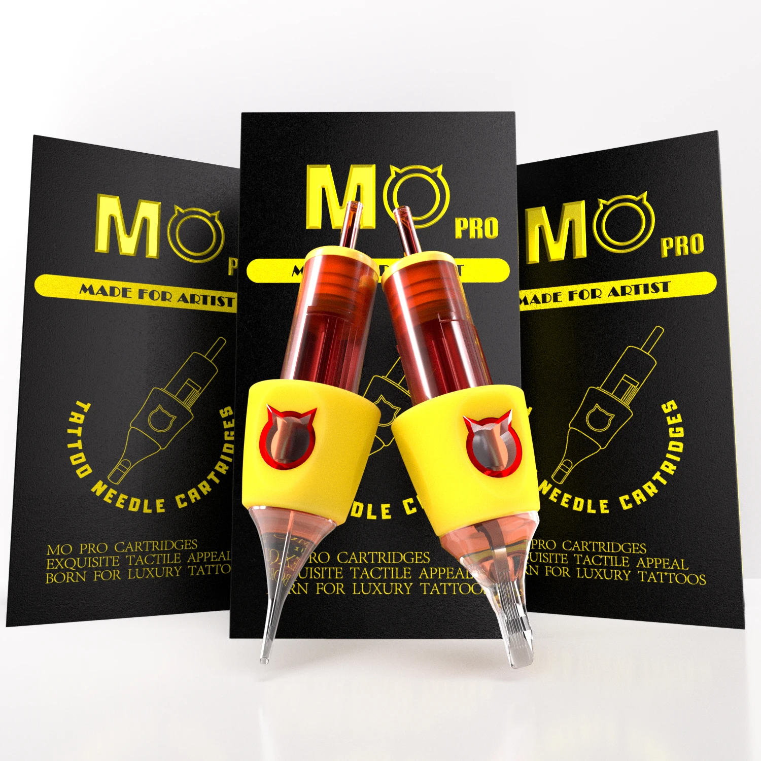 

20 шт. Mo Pro картридж для татуировки Magnum одноразовый стерилизованный безопасный инновационный макияж система перманентной мембраны для тату-машины