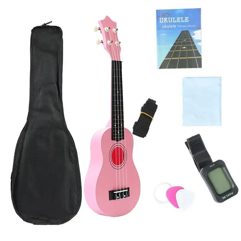 Oma 21inch Ukelele Full Gear Plastic Zak Tuner Strap Estrumentos Musicais Professionele Instrument Ukelele