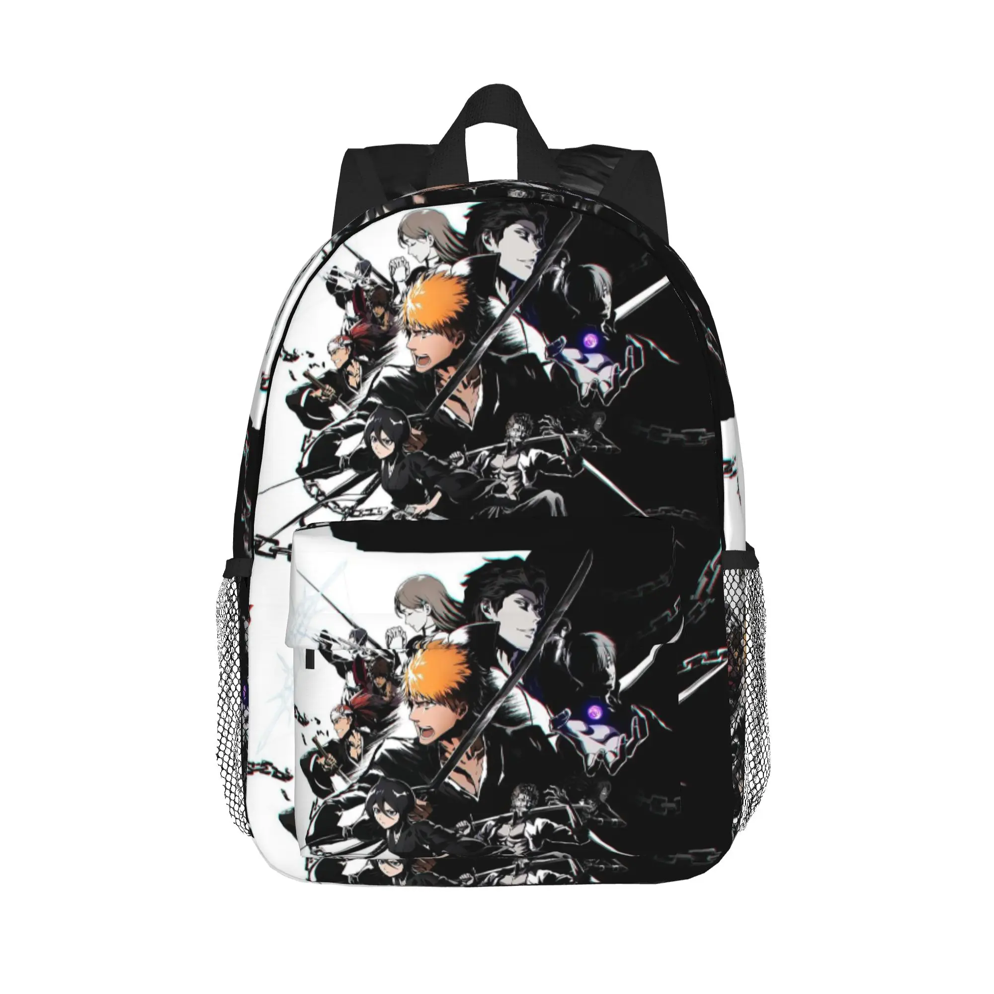 Ichigo Kurosaki Bleach‌ Anime Backpack Hot Sale Daypack Large Capacity Boys Girls BookBag Shoulder Bags for Men Women School Bag