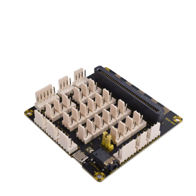 

Горизонтальная плата адаптера, обучающий демонстрационный программирующий эксперимент, плата расширения ввода-вывода, макетная плата BBC Micro: Bit V2