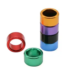 12Pcs ID 8mm Height 4mm Coiled Unnumbered Aluminum Pigeon Bird Foot Ring Outdoor Flight Training Competition Birds Carry 6 Color