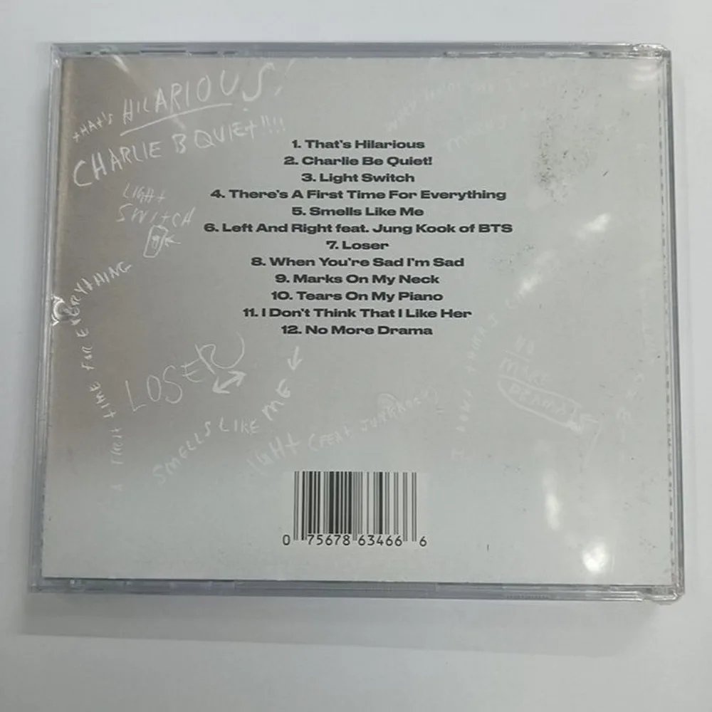Charlie Puth Lichtschakelaar Smells Like Me Album CD Western Pop Music Collection