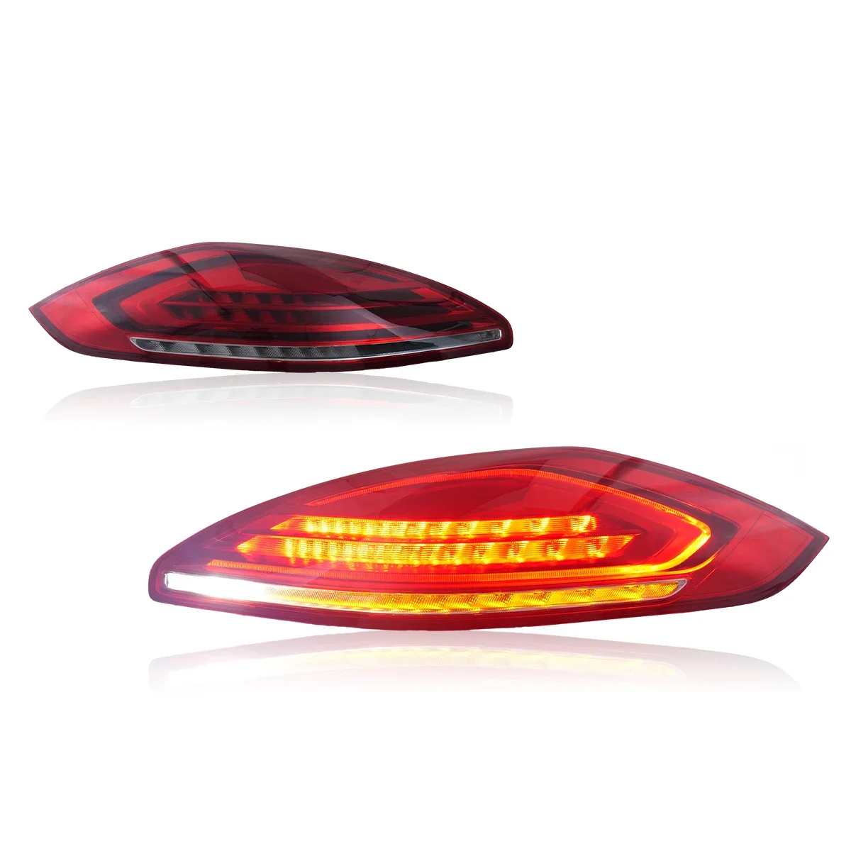 Luci per auto per fanale posteriore Porsche Panamera 970.2 fanale posteriore 2014-2016 fanali posteriori per auto a LED luci di marcia diurna indicatori di direzione