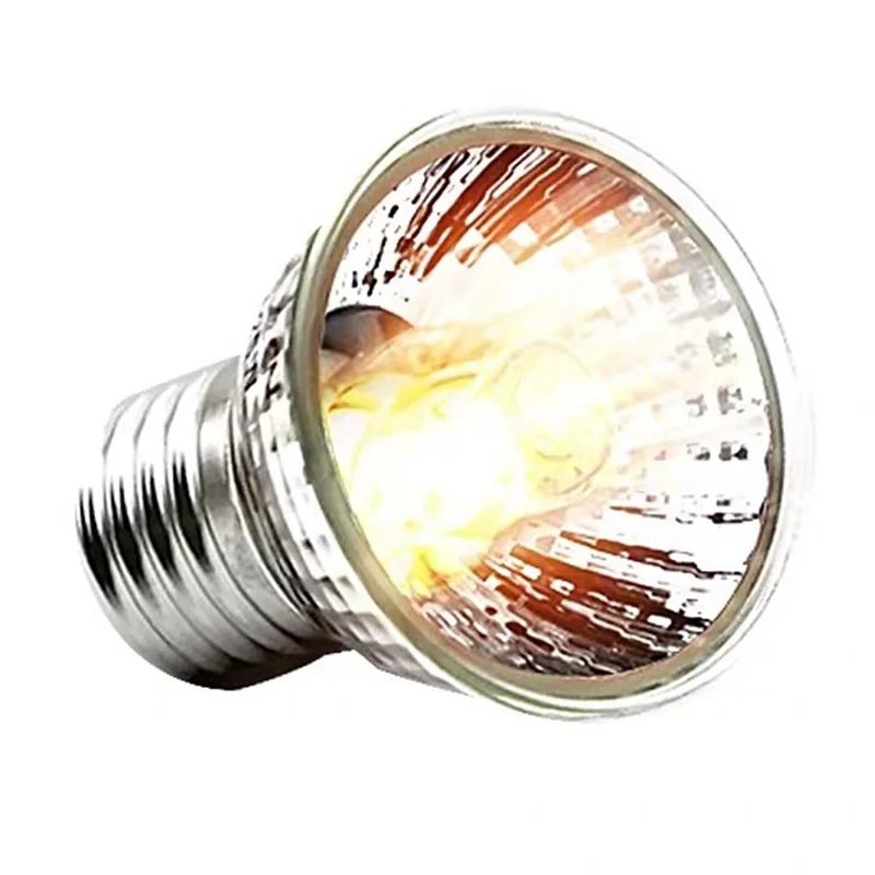 At53 10 pçs lâmpada réptil tartaruga basking lâmpadas uv luz de aquecimento espectro completo sunlamp para anfíbios