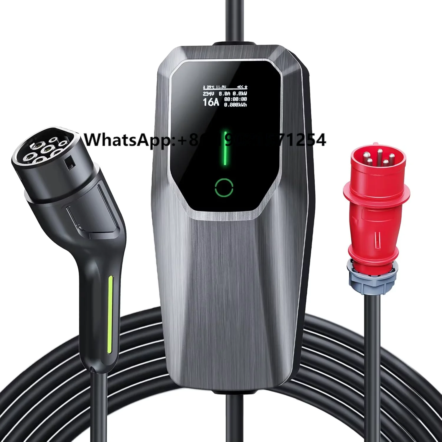 

New Condition 11KW 16A AC Fast Charging Station Portable IP65 Class Floor-Mounted EV Charger for Convenient EV Charging